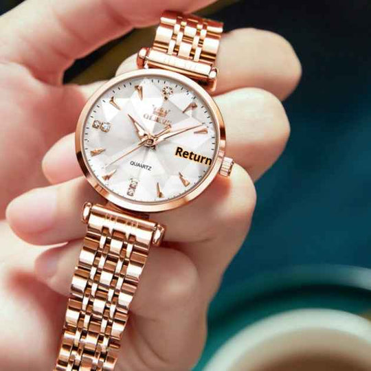 Rose gold women&